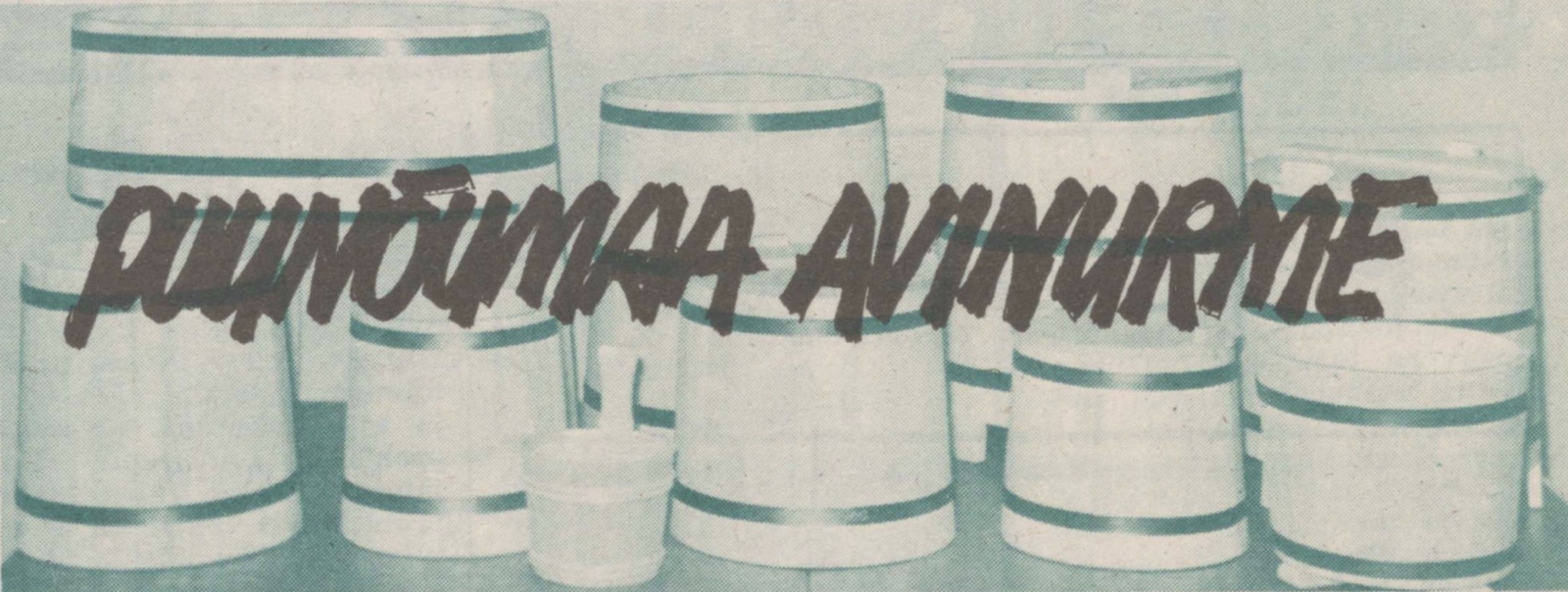 PUUNÕUMAA AVINURME – 1983